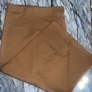 Forever 21 Tan Pencil Skirt